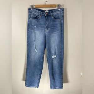 Nicole Miller heritage jeans size 10 nomad high rise straight